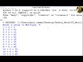How to Create a Multiplication Timetable using For Loop in Python