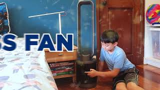 Solaric Bladeless Fan with Air Purifier!