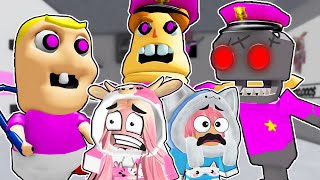 MOMON & ATUN TERJEBAK DALAM PENJARA PINK YANG SANGAT BAHAYA ft @BANGJBLOX  | ROBLOX