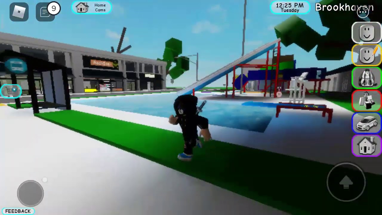 Gameplay Without Talking Game Is Roblox In Roblox Brookhaven - YouTube