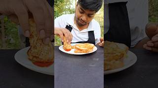 Egg bread toast...#asmr, #food, #cooking, #ytshorts, #recipe,