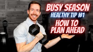 How to Plan Ahead and Increase Productivity (Busy Season Tip #1)
