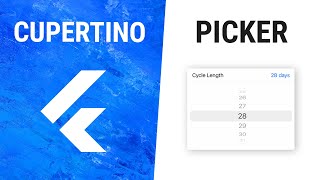 Flutter CupertinoPicker Widget