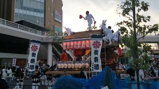 古町地車 JR柏原駅前ロータリー 令和５年７月１５日 (土)