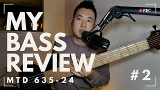 MTD 635-24 6 String Bass Review I My Gear Review I Peter K. Lee