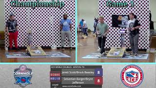 ACO Regional - White Squirrel Cornhole - World Doubles - Kenton, TN