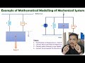 1 mathematical modeling of mechanical system steps parameters differential equation u0026 example