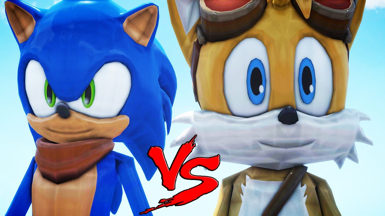 Sonic And Tails Vs Sonic And Tails By Waniramirez On Deviantart