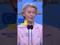 This horrible war changes the face of Europe forever!!! Von der Leyen #NATO