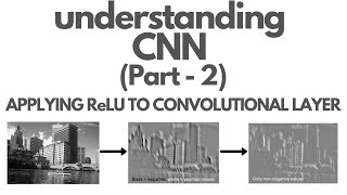 Understanding CNN (Part - 2) | Applying ReLU to Convolutional Layer