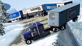 Road Train Accidents 5 | BeamNG.drive