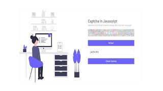 Generate Captcha Using HTML CSS & Javascript | Verify Captcha | Create Custom Captcha | RuncodeNow