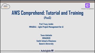 AWS Comprehend: Tutorial & Training
