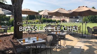 Brasserie Le Chai at Chateau des Vigiers, Dordogne 4K | allthegoodies.com