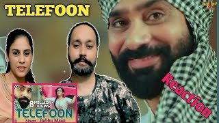 Reaction on  Telefoon | Babbu Maan | Babbu Maan song reaction |punjabi song reaction | Telephone