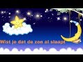 Wist je dat de zon al slaapt - Kinderliedje - Slaapliedje