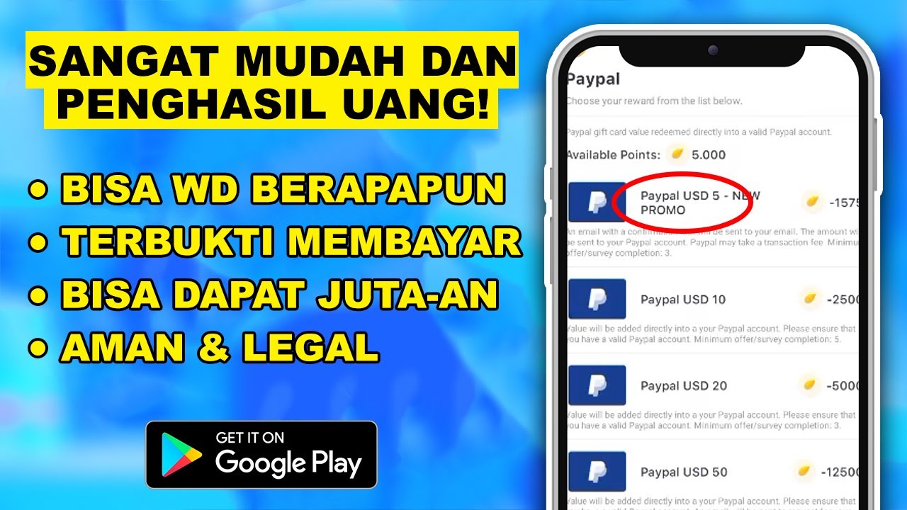 Mau Dapat Uang Gratis Pakai Aplikasi Android Ini, Mudah Dan Terbukti ...