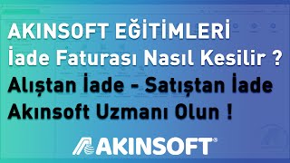 Akınsoft Wolvox 8'de İade Faturası Nasıl Kesilir?