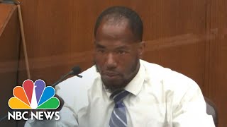 Witness Describes 'Shimmy' Knee-On-Neck Move Designed To Cut Off Airflow | NBC News NOW