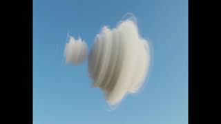 A 4D Quaternion Mandelbrot Passing Through our 3D World