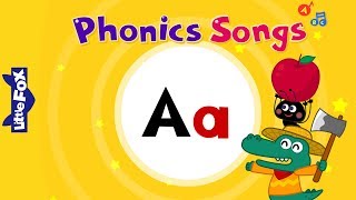 Letter Aa | New Phonics Songs | Little Fox | Animated Songs for Kids