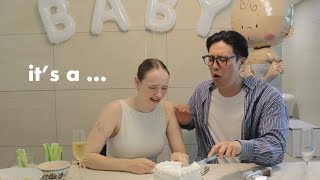 it's a... 🩵🩷 our gender reveal party *very emotional*
