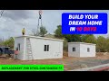 VME's Modular Houses For Modern Living | Replacement for Steel Containers ?? | VME Modular Houses