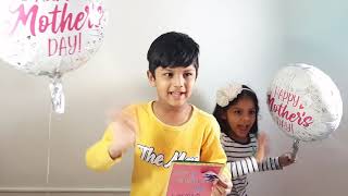 #easymothersdaycard# హ్యాపీ మదర్స్ డే Happy Mothers day | Mother's Day Card Making| USA telugu vlogs