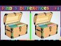 Spot the 3 differences 🧩 Accuracy in detail witty puzzles to find differences 🤔119