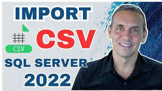 How do I import a CSV file into SQL Server with Billy Thomas, ALLJOY Data