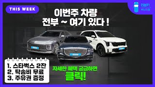 [부산지점] 이번주는 무슨 차를 볼까?😎