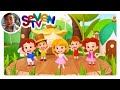 If you're happy and you know it clap your hands | Seven TV Nursery Rhymes & Kids Songs | Baby songs