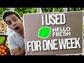 I Ate HelloFresh for ONE WEEK  - My Honest Experience