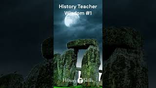 History Teacher Wisdom 1