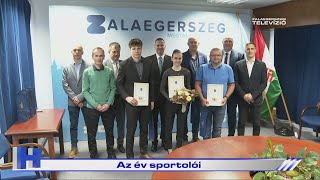 Az év sportolói – ZTV Híradó 2025-02-14