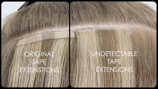 Undetectable Tape In Hair Extensions | easihair pro