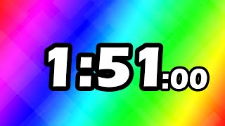 1 Minute and 51 Second TIMER Countdown