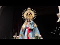 solemne procesión y misa en honor a la patrona de tíjola la virgen del socorro