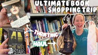 4 Thrift Stores, Target And Barnes & Noble | AMAZING Finds & Massive Book Haul 🛍️