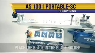 AS 1001 PORTABLE-SC – Sharpening