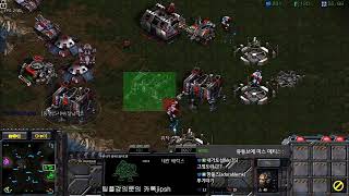 [스틱] 혼자서3명 다패고 욕하고 도발하는유저 참교육까지 개꿀 헌터 스타팀플 TeamPlay StarCraft