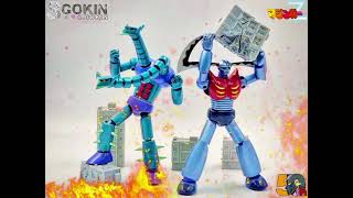 Soul Of Chogokin GX-25R Garada K7 and GX-26R Doublas M2