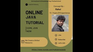 JAVA OOPS CONCEPT (CompileTime And Runtime Polymorphism)