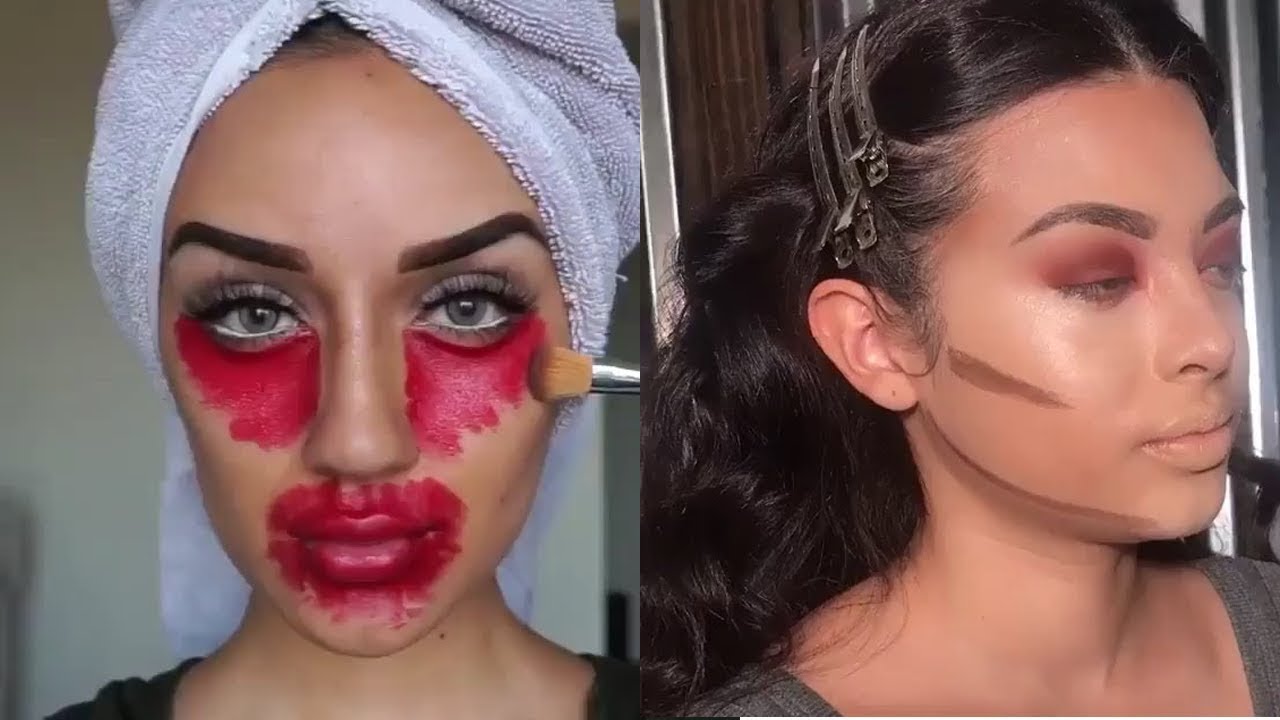 Best Insram Makeup Transformations Saubhaya Makeup