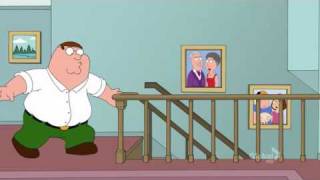 Family Guy - Peter falls down the stairs