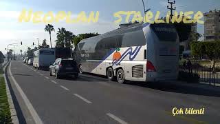 MERSİN VİF turizm Neoplan Starliner ile siyah güzellik lütfen abone olun subscribe