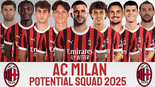 AC MILAN POTENTIAL WINTER TRANSFER 2025 | AC MILAN SQUAD UPDATE 2025 | KYLE WALKER | JOAO FELIX