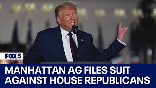 #TheFinal5: Manhattan AG files suit against House Republicans seeking to derail Trump case