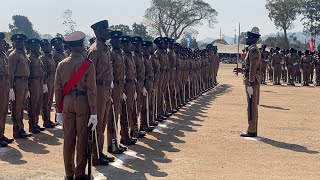 Vibrant Quick March: New Malawi Police Recruits Step Into Service - Blantyre, Malawi