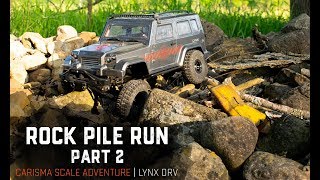 Carisma Scale Advneture Lynx Rock Pile Run - Part 2